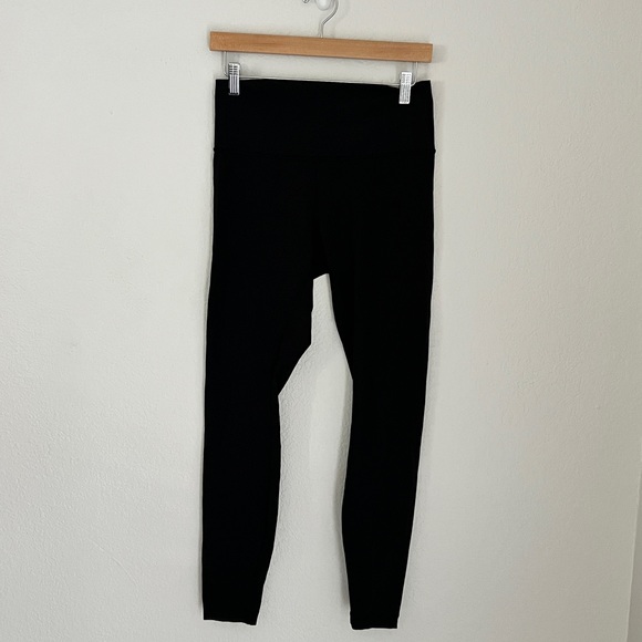 Black Lululemon Leggings - Size 8 - Picture 2 of 2